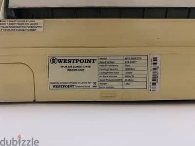 WESTPOINT (1.5 Ton) Split AC