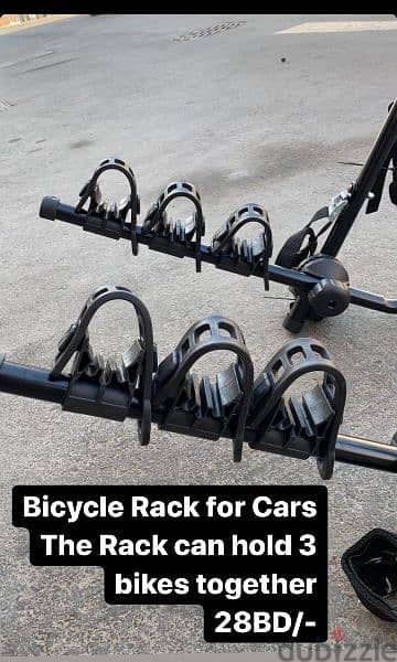 Car racks  for 2 3 and 4 bikes - brand new box pieces bicycle car rack 3