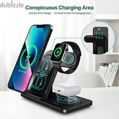 3 in 1 wireless charger stand