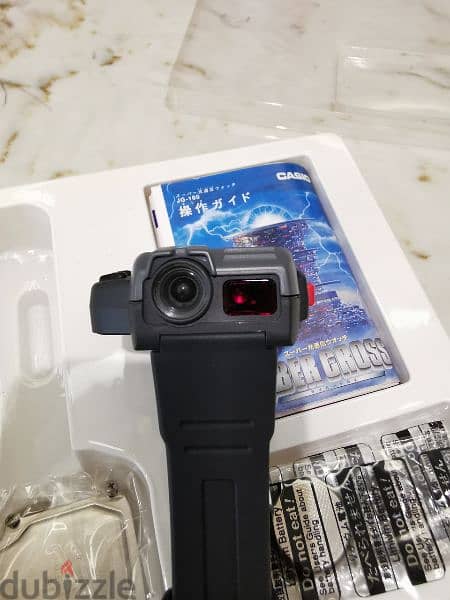 super rare casio jg100 game and remote control watch 2