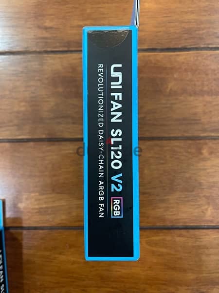 —NEW SEALED— 5x Lian Li UNI Fan SL120 V2 RGB Black Single Pack 1