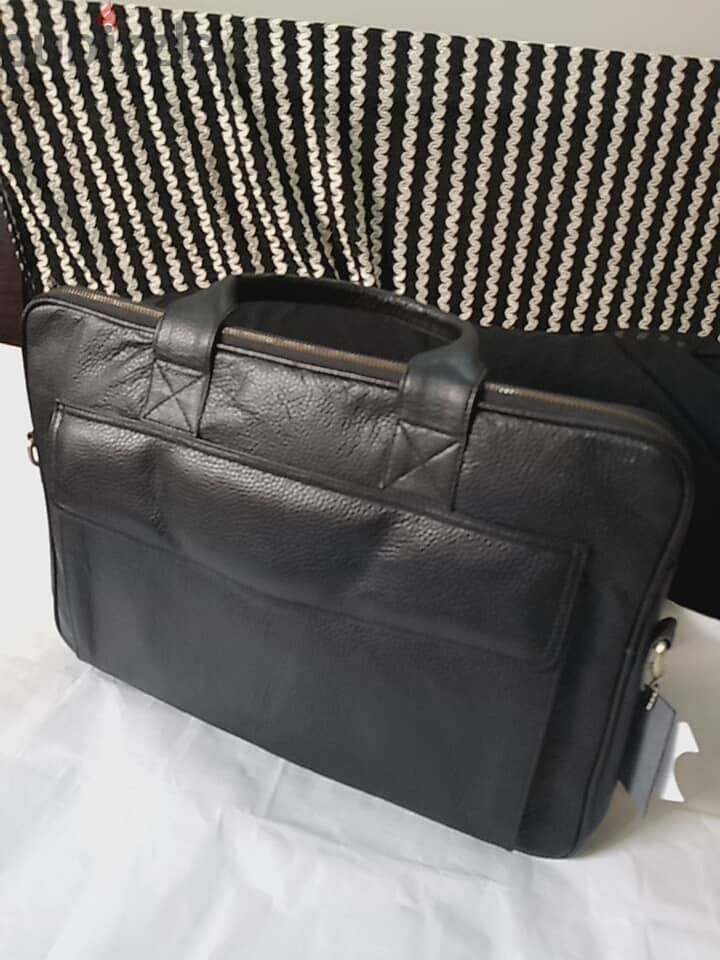 Laptop leather bag 3
