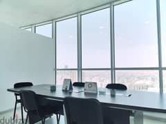 Commercial -OFFICE  with -Meeting- room -use- for per month! . مكتب