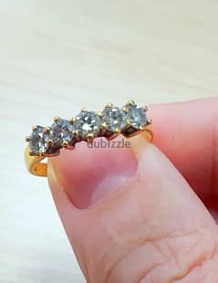 18 carat gold Diamond Ring 0