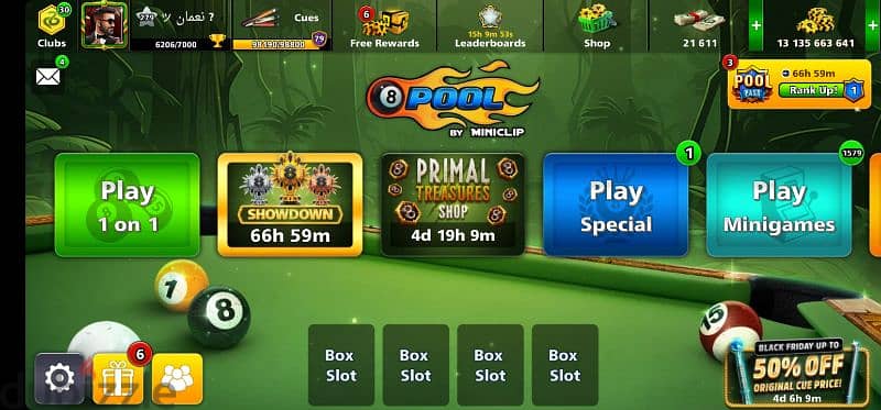 8 ball pool account sell 6