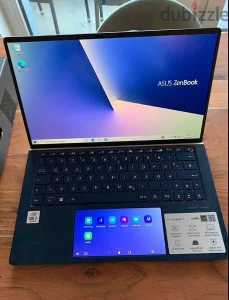 Asus zenbook 13 i7 10th Touchpad Nvidia Laptop 1