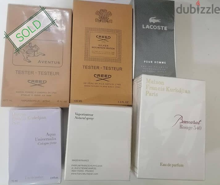 NEW Perfumes branded testers 7