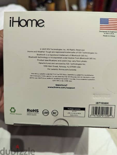 iHome portable waterproof speaker 1