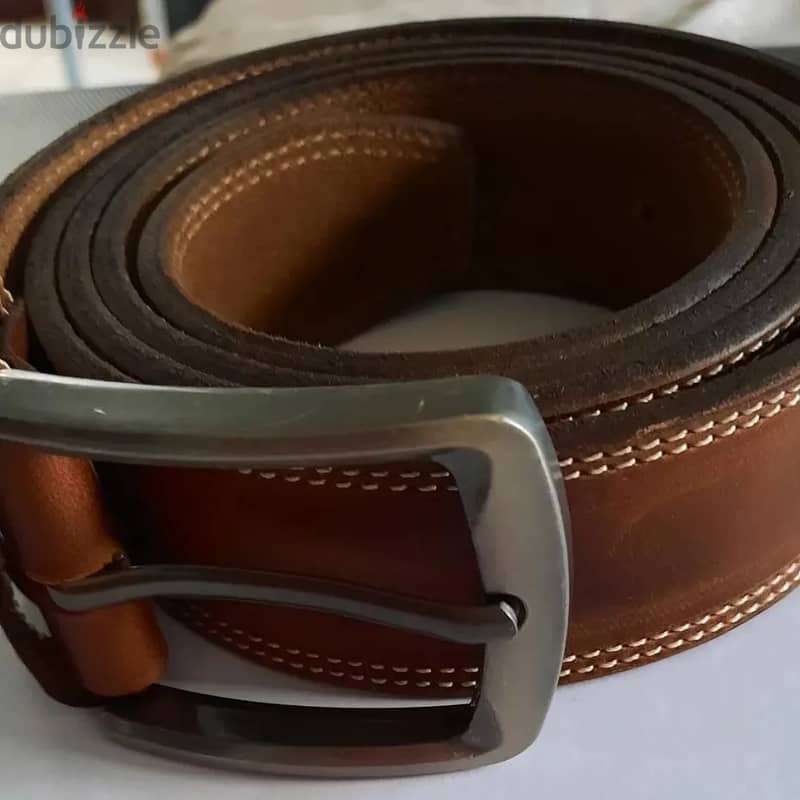 Men Dress pant belts / jeans belts genuine leather 4