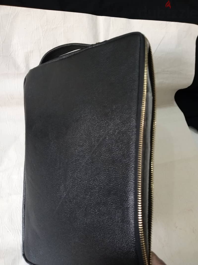 Laptop bag  / case leather 3