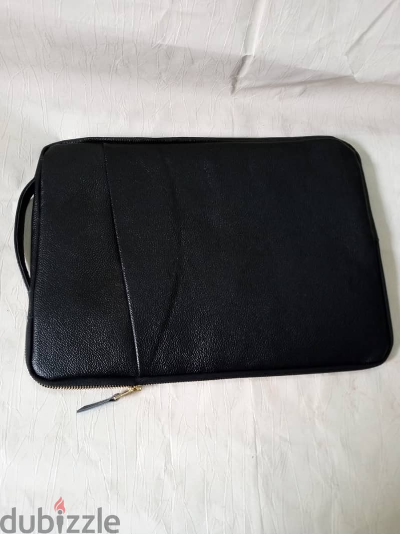 Laptop bag  / case leather 5