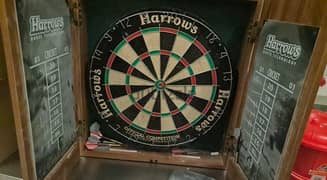 harrows offical profesional competition sports set, carpet and light 0
