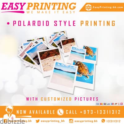 Polaroid Pictures Printing - With Home Delivery Service!