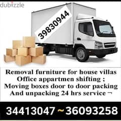Right way moving service Furniture household items storage