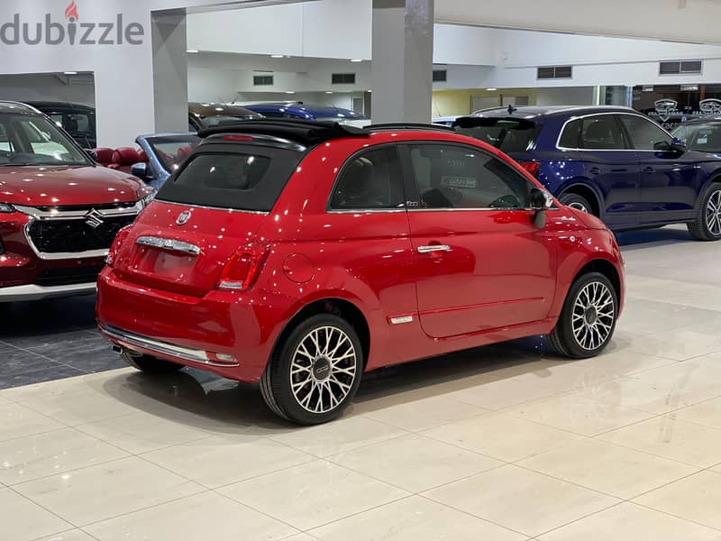 Fiat 500C 2022 (Red) 6