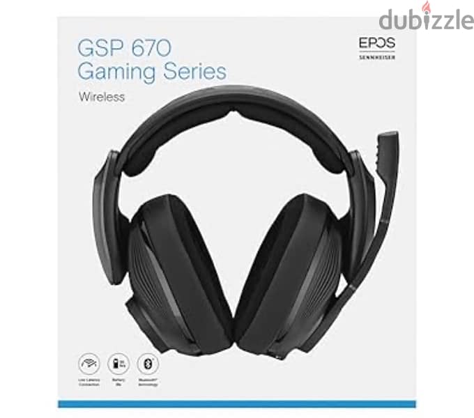 Sennheiser GSP 670 gaming 7.1 wireless headset 5