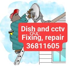 Good offer and good fixing dish and cctv