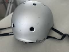 Oxelo Helmet and safety gear(3 pieces)