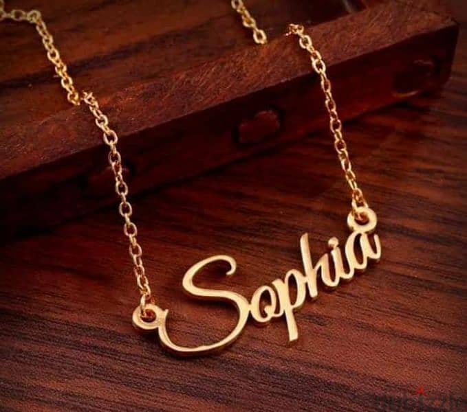 gold plated and original silver jewellery  customize your name 7