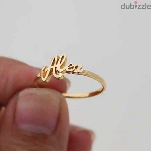 gold plated and original silver jewellery  customize your name 11