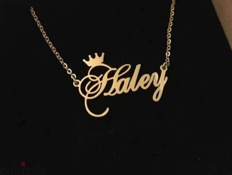 gold plated and original silver jewellery  customize your name 16