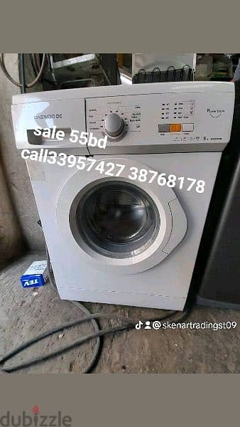 daewoo 6kg washing machine