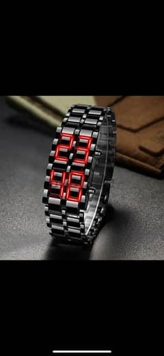 Men Watch Lava LED Faceless Watches Digital Bracelet Couple Lover Retro  Style Hand Wrist Clock Wristwatch Full Chain Red - AliExpress