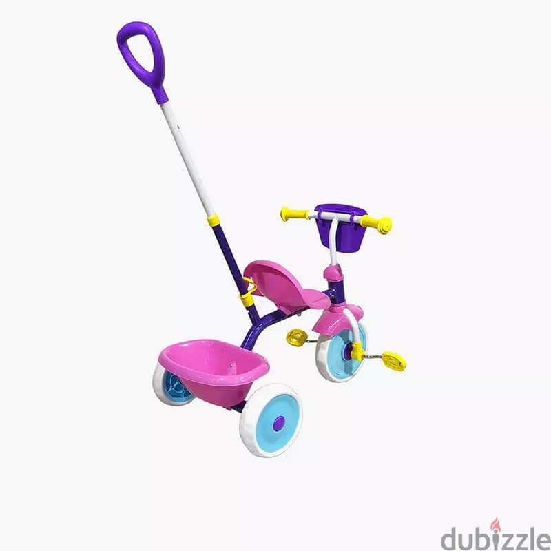 Disney Minnie Mouse Trike with Push Handle 2
