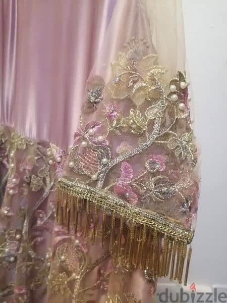 beautiful party gown. . heavy embroded on sale orignal ptice 25 bd 3