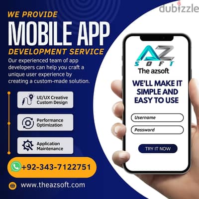 Mobile App and Website Development services