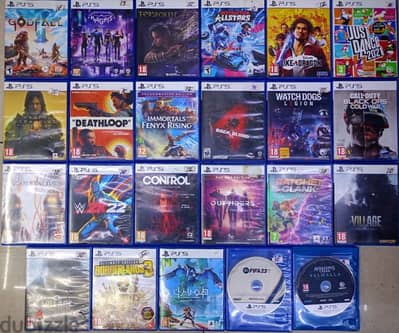 PlayStation 5 games collection - Video Games - 105089733