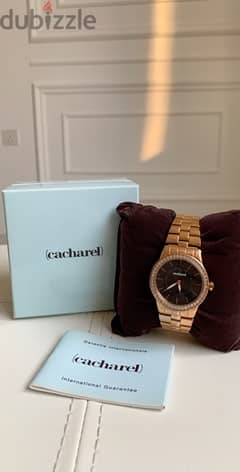 Cacharel watch with tags