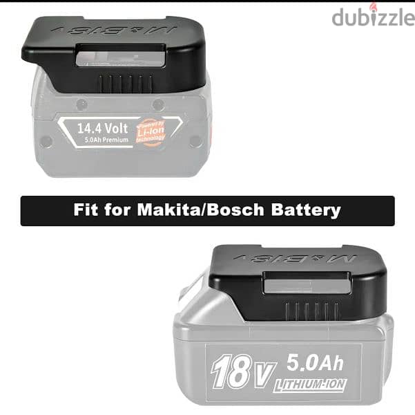 5 pcs Makita or Bosch battery storage holder 0