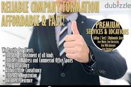 Best deals and offer for your Company formation & office solutions. 0