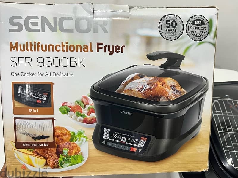 Multifunctional Fryer, SFR 9300BK