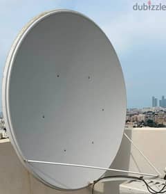 Arabsat & Airtel dish receiver sale & fixing