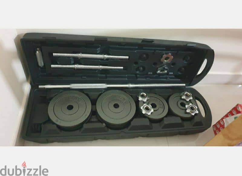 BARBELL AND DUMBELL SET (50 kg) 2