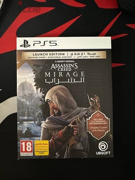 Contents of Assassin's Creed Mirage editions