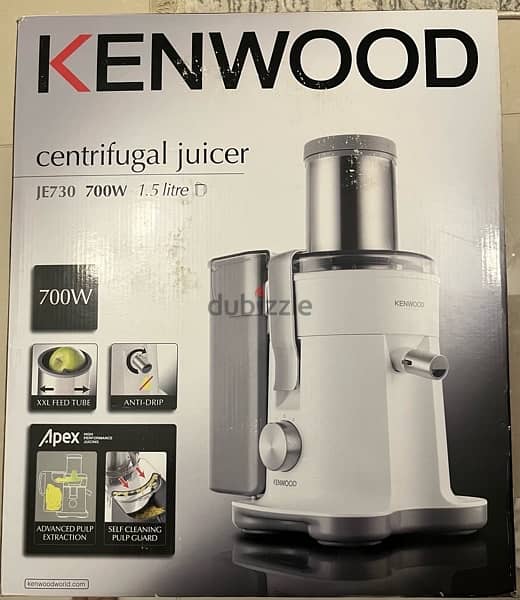 kenwood Centrifugal juicer 1