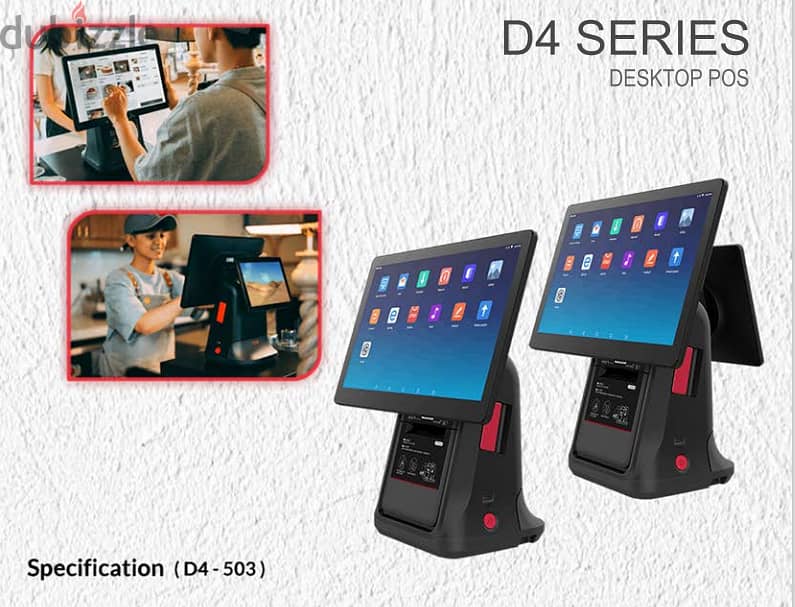 BILLING MACHINE D4 ANDROID DESKTOP TOUCH POS DESIGNED IN SINGAPORE 3