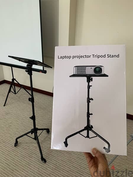 Tripod with wheels for Tablets, Laptops, Projectors 7