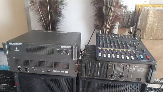 Professional sound systems for rent