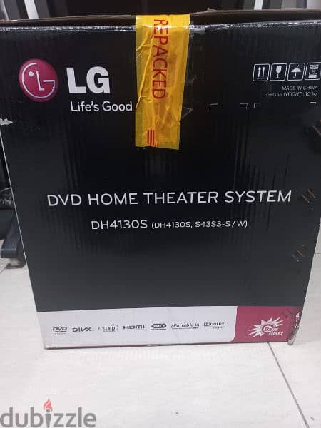 LG Bluetooth home theater. 1