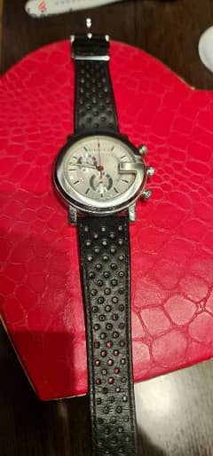Gucci Watch Steel leather strap - used good condition