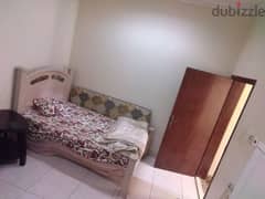 room  including furniture, 120 dinars in Sanabis,