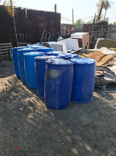 Plastic Drums and Steel Drums for Sale (200 L). 0