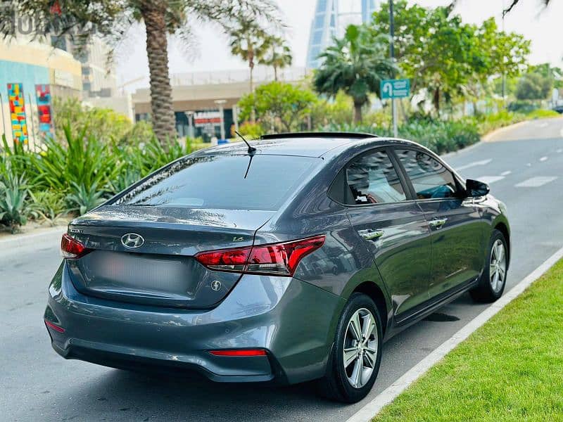 Hyundai Accent Year-2019. Full option model with Sunroof 0