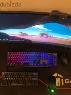 Gaming mouse and keyboard (4 items)