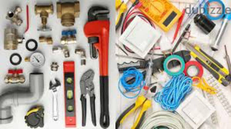 plumber and electrician and carpenter all home maintenance services 3