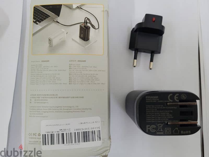 {NEW} ESSAGER 65W GaN Type-C Mini Fast Charger(Apple, Andriod, Laptop) 3